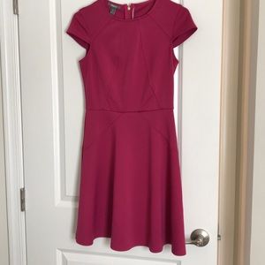 Magenta cocktail dress